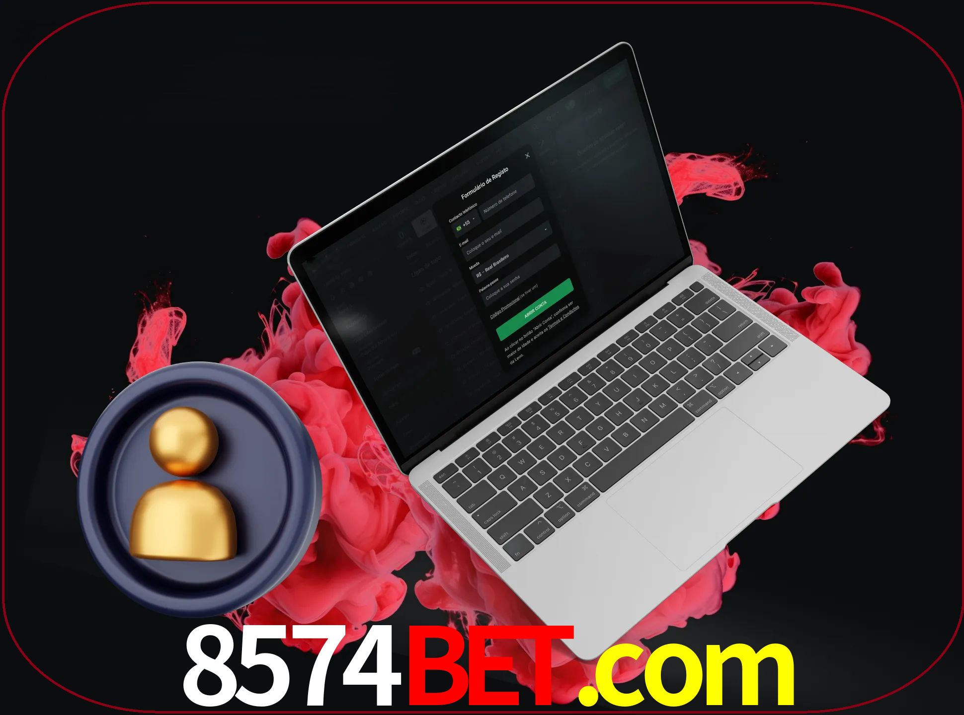 No cabeçalho do site 8574bet, clique no botão que o levará a um formulário especial onde terá de introduzir as suas informações actuais.
