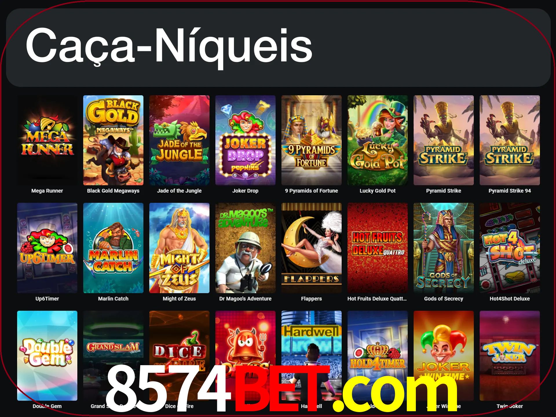 LeonBet tem mais de 3000 slots para jogar.
