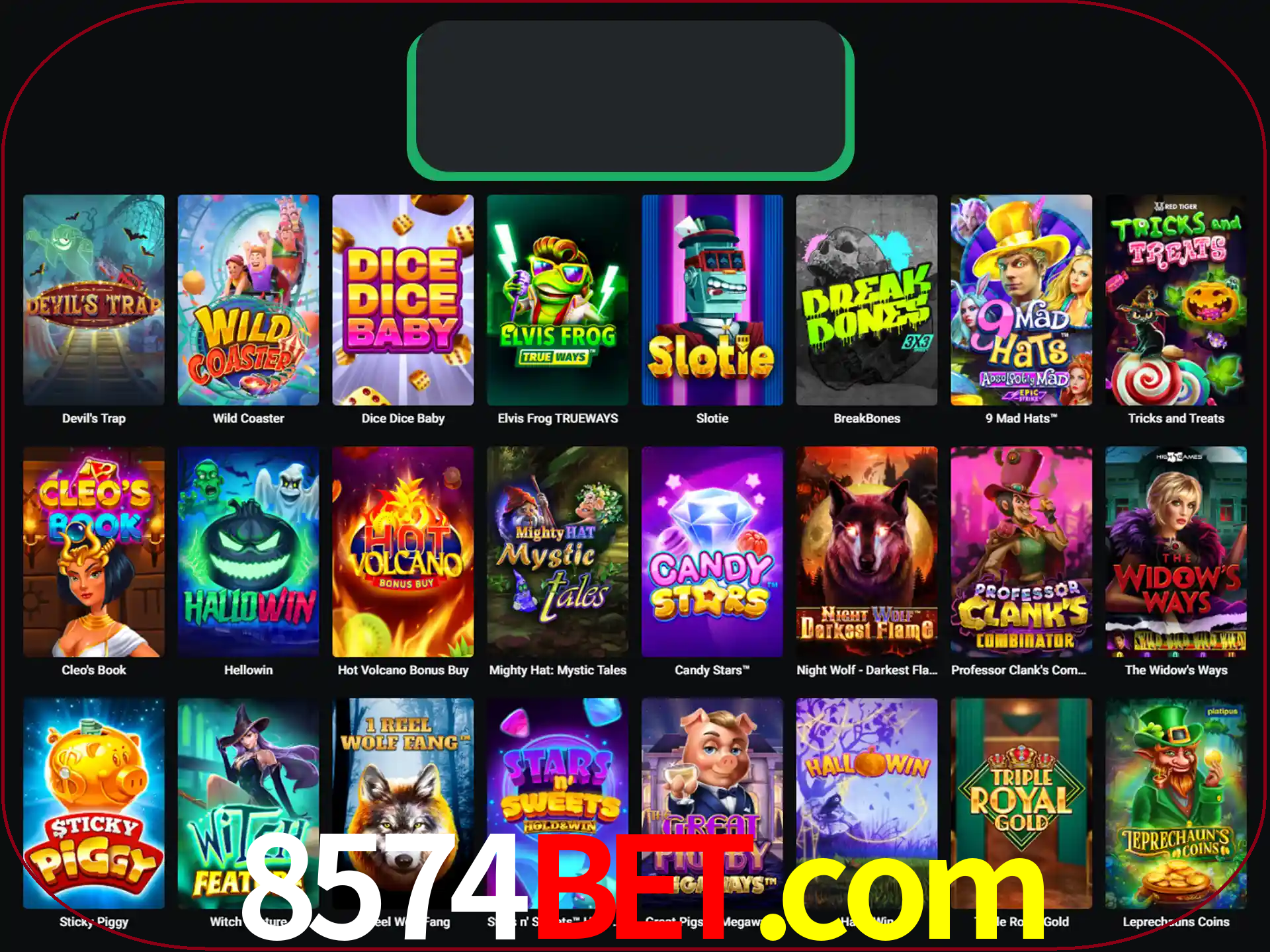 Procure por seus amados jogos de slot.