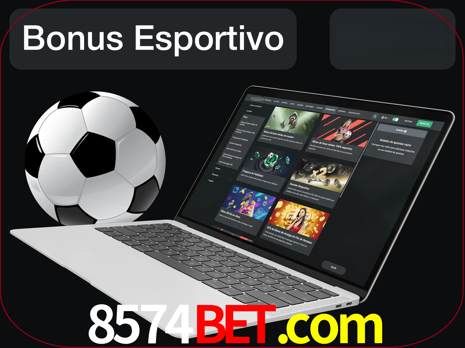 Antes de começar a apostar, use o bônus esportivo.